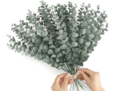 Eucalyptus Wedding Centerpiece, Eucalyptus Stems, Bouquet Home Decor, Gubahan Bunga, Feuille Eucalyptus, Eucalyptus Branches, Artificial Eucalyptus, Silver Dollar Eucalyptus, Artificial Plants Outdoor