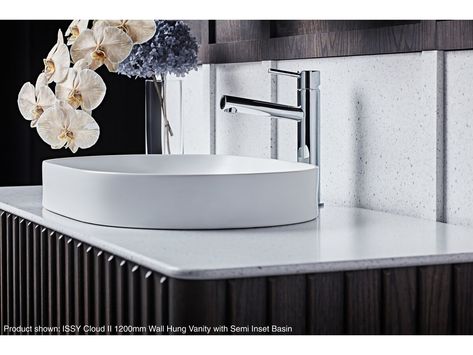 Roca Inspira Round Oval Semi Inset Basin 550mm x 370mm Gloss White from Reece Reece Bathroom, Bathroom Technology, Inset Basin, Timber Furniture, Smart Toilet, Traditional Ceramics, Sink Design, Elegant Bathroom, The Cloud