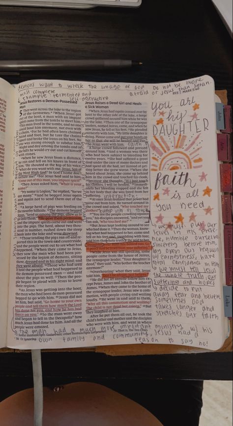 Mark 6 Bible Journaling, Book Of Mark Bible Journaling, Mark 2 Bible Journaling, Mark 4 Bible Journaling, Mark Bible Notes, Mark 3 Bible Journaling, New Testament Bible Journaling, Mark Bible Study, Bible Journaling Mark