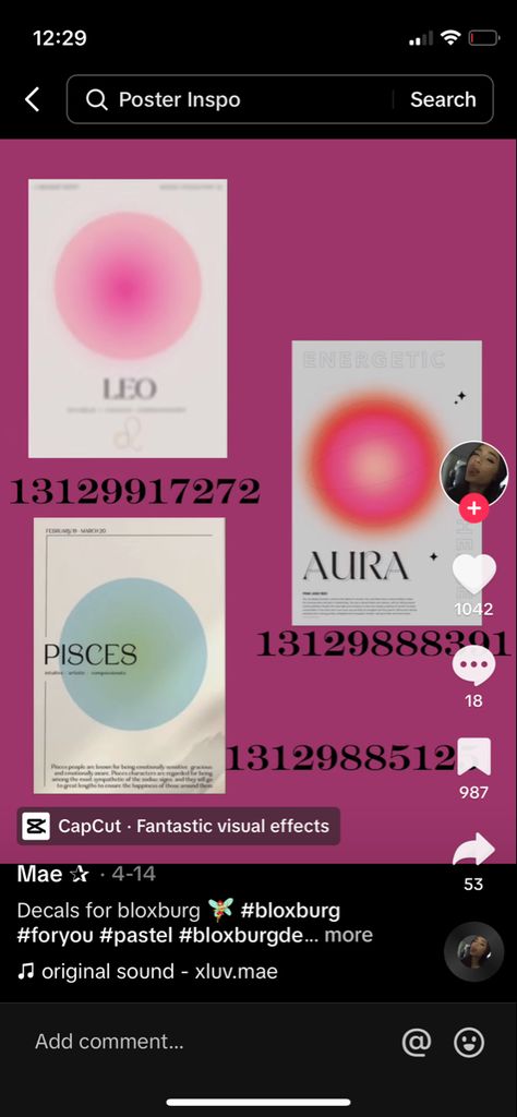 Bloxburg Decals Codes Angel Numbers, Berry Ave House Codes Preppy, Aura Bloxburg Codes, Angel Number Bloxburg Decal Codes, Bloxburg Decals Codes Aura, Berry Ave Picture Codes Preppy, Aura Codes Bloxburg, Aura Decal Codes For Bloxburg, Bloxburg Aura Decal Codes