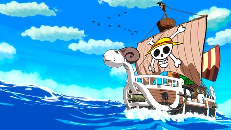 Going Merry Wallpaper, One Piece Intro, Screen Pictures, One Piece Art, Thousand Sunny, Going Merry, One Piece Wallpaper, Art Photography Portrait, One Piece Wallpaper Iphone