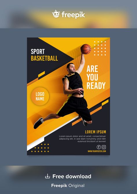 Sport brochure with photo Free Vector | Free Vector #Freepik #freevector #brochure #poster #cover #sports Sports Cover Design, Sports Magazine Cover Design, Sports Magazine Layout, Sports Flyer Design, Poster Olahraga, Sports Magazine Cover, Sport Magazine Cover, Sports Magazine Design, Sports Brochure