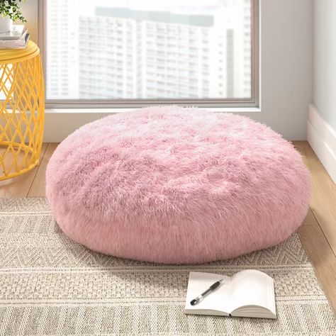 Extra Large Bean Bag Chairs, Cute Seats For Bedrooms, Pink Things For Room, Pink And White Bedroom Decor, Light Pink Bedroom Ideas, All Pink Room, Cute Stuff For Your Room, Light Pink Room Decor, Pink Themed Room