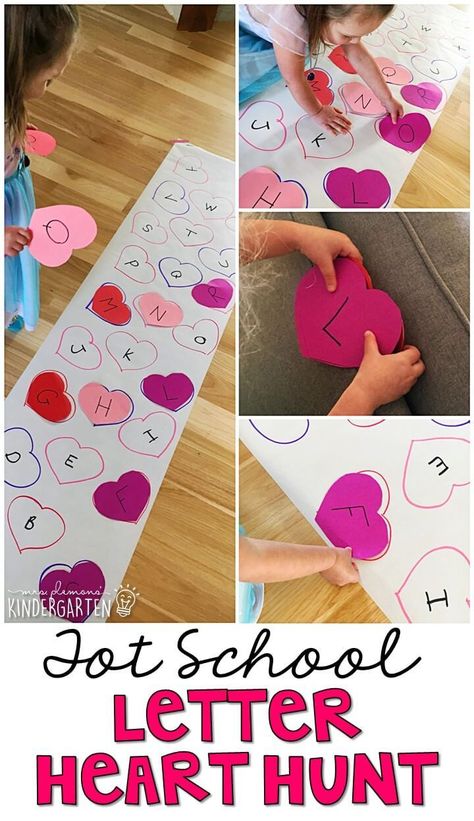 H Is For Heart, Preschool Valentine Crafts, School Valentines, February Ideas, February Crafts, Valentine's Day Crafts For Kids, Preschool Valentines, Valentine Activities, Valentine Crafts For Kids