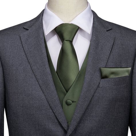 Green Tux, Gray Groomsmen Suits, Suit For Men Wedding, Green Wedding Suit, Wedding Groomsmen Attire, Olive Green Weddings, Grey Suit Wedding, Groomsmen Grey, Grey Tuxedo