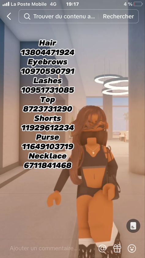 Duck Outfit Code Brookhaven, Roblox Codes Light Skin, Black Hair Codes For Bloxburg Girl, Baddie Outfits Berry Avenue Codes Headless, Berry Avenue Black Girls Codes, Bery Avenue Outfit Code, Baddie Roblox Outfits Codes Berry Ave, Barry Avenue Codes Outfit Baddie, Roblox Rogangster