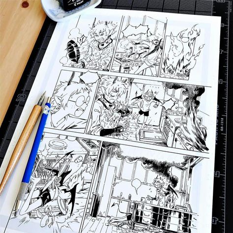 Comic Art Sketch, Comic Book Layout, Manga Tutorial, Animation Storyboard, Comic Tutorial, Pixel Art Tutorial, Comic Layout, Manga Drawing Tutorials, Hand Drawing Reference