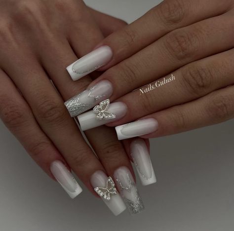 Sns Nails, Nails Design With Rhinestones, Grunge Nails, Blush Nails, French Acrylic Nails, Cute Gel Nails, Bride Nails, Diamond Nails, Clean Nails