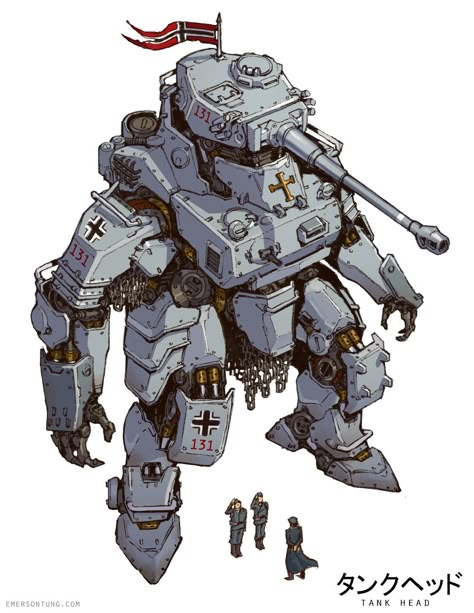 Wojskowy Humor, Mecha Tanks, Image Spiderman, Arte Robot, Diesel Punk, 다크 판타지, Robot Concept, Robots Concept, Robot Art