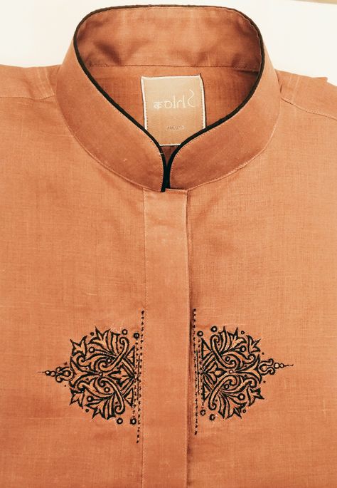 Hand Embroidered Panjabi For Men, Jents Embroidery Kurta, Panjabi Embroidery Design For Men, Man Dress Design, Gents Shirts, Boys Kurta Design, Gents Kurta Design, Gents Kurta, Fabric Painting On Clothes