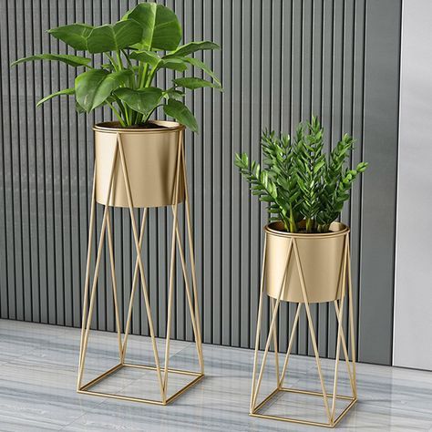 plant stand indoor plant stand outdoor plant stand ideas plant stands indoor plant stand wood plant stand modern plant stand corner plant stands ideas plant stand set plant stand wall Gold Flower Pot, Corner Shelving, Corner Plant, Entry Furniture, Plant Stands Outdoor, Modern Plant Stand, Metal Plant Stand, Flower Pot Holder, Shelving Racks