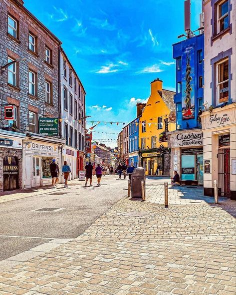 📌 City Centre, County Galway Moving To Ireland, Galway City, County Galway, Galway, Scotland Travel, City Centre, The Good Place, Scotland, Bridge