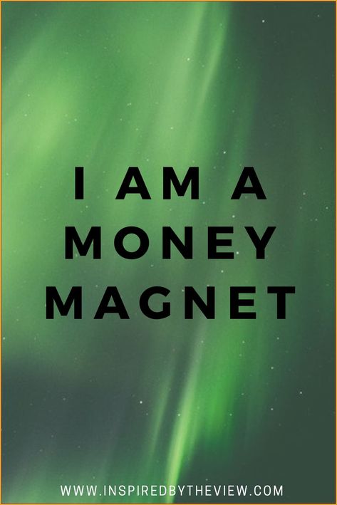 Manifest money and abundance in your life with these simple but powerful techniques. I Am A Money Magnet, Abundance Manifestation, Manifesting Wealth, Law Of Attraction Money, Money Magnet, Attraction Quotes, Abundance Affirmations, Wealth Affirmations, Manifesting Money