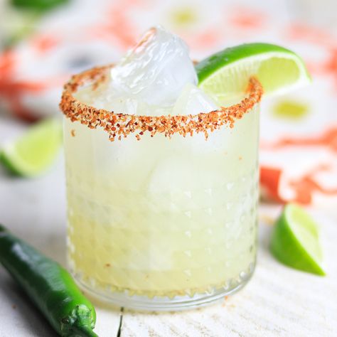 Mike's Sugar-free Spicy Margarita [Keto, Low-carb, Gluten-free] - Chef Michael Summer Margaritas, Keto Drinks, Spicy Margarita, Lime Peel, Keto Drink, Sugar Free Syrup, Keto Cheesecake, Low Carbs, Alcohol Drinks