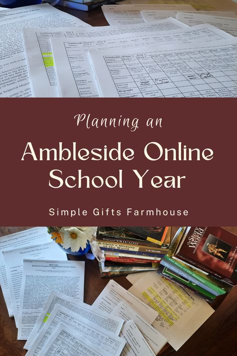 Ambleside Online Year 1, Ambleside Online, Homeschool Materials, Plan Your Year, Charlotte Mason Homeschool, Homeschool Books, Morning Time, Online Organization, Homeschool Learning