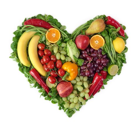 Fruit And Veggies, The Shape, Fruits And Vegetables, A Heart, Fruit