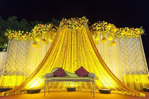 Real Bride Recommends- Esha Verma - WeddingSutra Blog Indian Wedding Stage, Mandap Design, Reception Stage Decor, Wedding Stage Backdrop, Wedding Hall Decorations, Wedding Stage Decor, Wedding Stage Design, Diy Wedding Backdrop, Mandap Decor