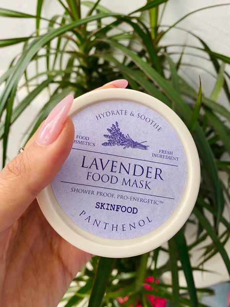 Skinfood Mask, Lavender Food, Lavender Mask, Skin Food, Lavender, Mask, Hair, Beauty