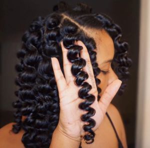 Wand Curl Crochet Hair, The Blacker The Berry, Flexi Rods, Crochet Hair Extensions, Ombre Hair Extensions, Vientiane, Beautiful Natural Hair, Natural Hair Beauty, Natural Hair Inspiration