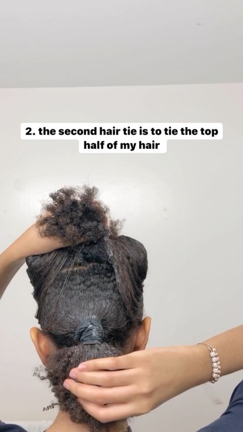 whynotgonatural on Instagram: ✨ tip for thick natural hair slick buns: divide your hair into two sections (use two hair ties) this allows you to make it as smooth as… Slick Buns, Hair Slick, Slick Hair, Thick Natural Hair, Slick Hairstyles, Bad Blood, Hair Tutorials, Thick Hair, Hold You