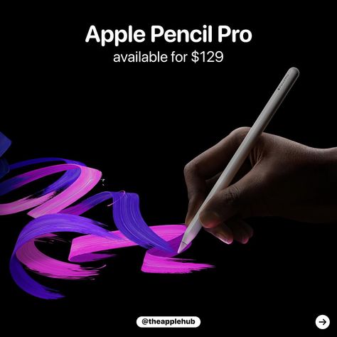 Apple has introduced the new Apple Pencil Pro featuring a new squeeze gesture, haptic feedback, Find My, and more for $129 You can order today and will be available May 15 Apple Pencil Pro, Apple Pro, Apple Pencil, Interactive Design, Apple Ipad, Product Design, Mood Board, Milan, Pencil