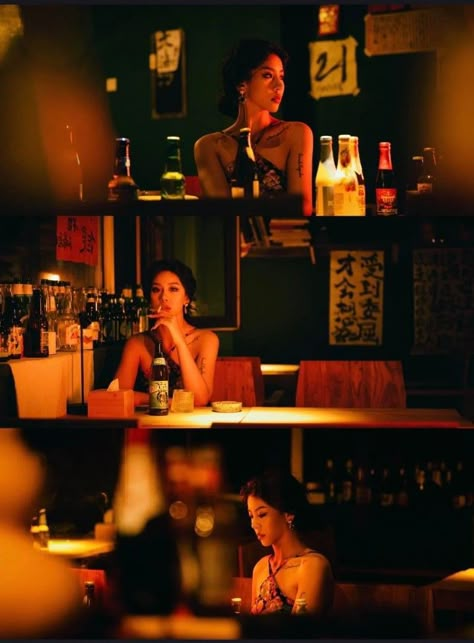 Bar Photoshoot, Debut Photoshoot, Wong Kar Wai, Jazz Bar, 80s Aesthetic, Photoshoot Concept, Photography Poses Women, Cinematic Photography, Photoshoot Inspo