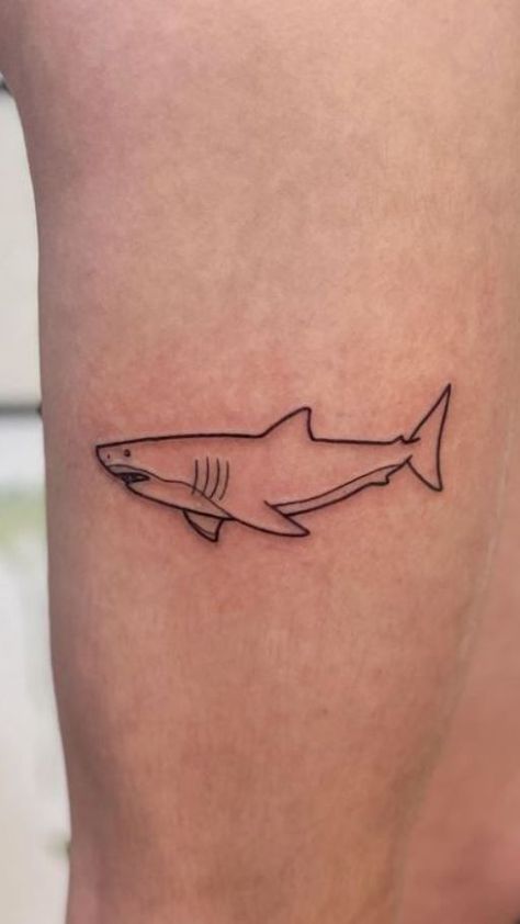 Dive into the deep with shark tattoo ideas. Explore designs that capture the strength and majesty of these fascinating ocean predators. Shark Fin Tattoo, Fin Tattoo, Shark Tattoo Ideas, Shark Tattoo, Shark Tattoos, Shark Fin, Apex Predator, Inner Strength, Tattoos And Piercings