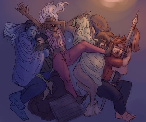 Cursed Banana, Cuddle Pile, Exandria Unlimited, Critical Role Characters, The Adventure Zone, Critical Role Fan Art, Witchcraft Spell Books, Nerd Geek, Critical Role