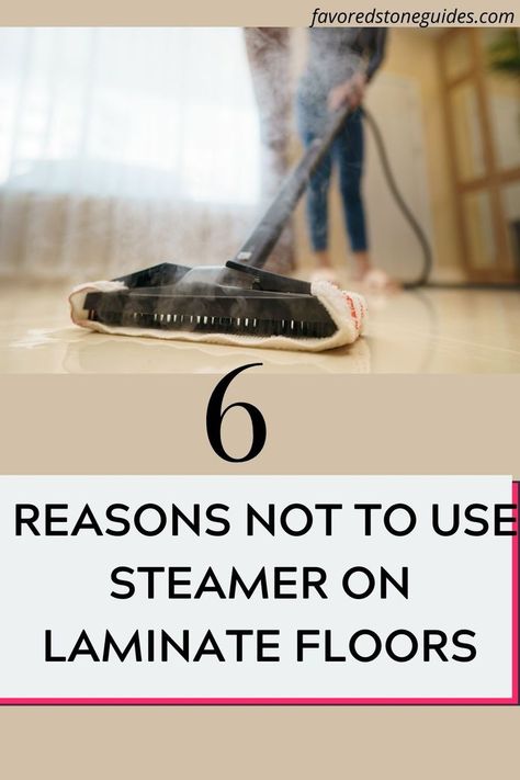 If you're thinking of steaming your laminate floors, think again! Here are six reasons why steam cleaning is not a good idea for this type of flooring.#hacks #marble #stone #awesome #fyi #guide #tips #tiles #stones #best Flooring Hacks, Type Of Flooring, How To Clean Laminate Flooring, Laminate Floors, Steam Cleaning, Think Again, Marble Stone, Types Of Flooring, Laminate Flooring