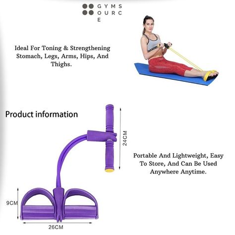 Gym Source tummy trimmer exercises target your Arms, Tummy, Shoulders, Legs, and Butt. Ideal for toning & strengthening the Stomach, Arms, Hips, and Thighs. Easy to store, and can be used anytime anywhere. Gym Source tummy trimmer is more effective for gaining muscle without the risk of dropping heavy dumbbells on your foot or accidentally crushing your fingers while stacking/removing weight plates. This resistance training tool workouts your arms, tummy, shoulders, legs, and butt. Tummy Trimmer Exercises, Workout Tummy, Tummy Trimmer, Gaining Muscle, Home Gym Workout, Trimmer For Men, Resistance Training, Training Tools, Gain Muscle