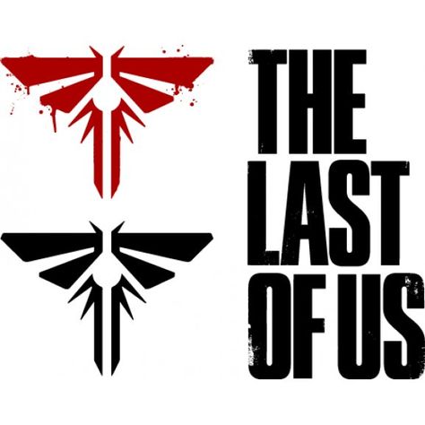 Logo of The Last of Us Tlou Symbols, The Last Of Us Design, Tlou Logos, The Last Of Us Dibujos, The Last Of Us Silhouette, Last Of Us Logo, Tlou Notebook, Lost Of Us, Creative Rug