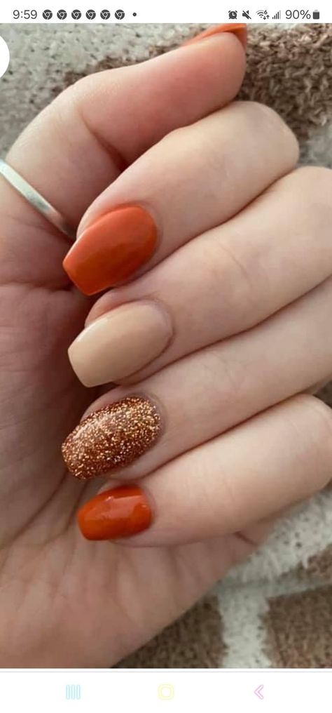 Nail Goals, Fall Gel Nails, Cute Nails For Fall, Pretty Nail Art Designs, Thanksgiving Nails, Shellac Nails, I Love Nails, Dipped Nails, Makati