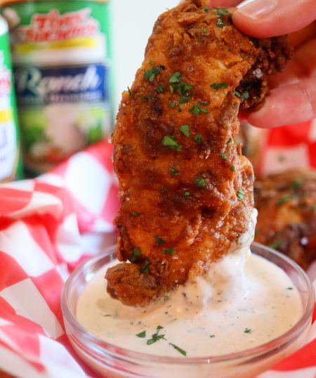 Cajun Chicken Tenders with Ranch | Tony Chachere's Cajun Chicken Tenders, Pineapple Pork Chops, Finger Foods For Kids, Cajun Butter, Eat More Chicken, Chicken Receipes, Foods For Kids, Soul Food Recipes, What's For Supper