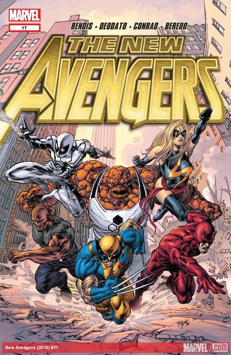 https://marvel.com/comics/issue/35247/new_avengers_2010_17 Mike Deodato, New Avengers, Jack Kirby, Marvel Comics Art, Ms Marvel, Classic Comics, Fantastic Four, American Comics, Comic Book Covers