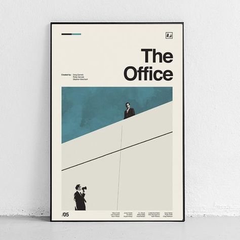 Sandgrain Studio The Office Poster, Midcentury Modern Art, Office Safety, Aesthetic Office, Prison Mike, Fancy Words, Office Poster, Modern Art Print, Safety Training