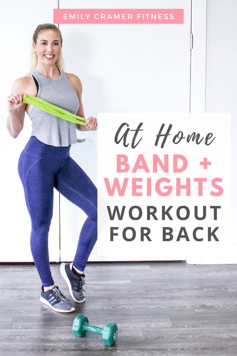 Lat Exercises For Women, At Home Back Exercises, Home Back Exercises, Workout For Back, Exercises With Weights, Burn Back Fat, Back Workout At Home, Upper Back Exercises, Strengthen Your Back