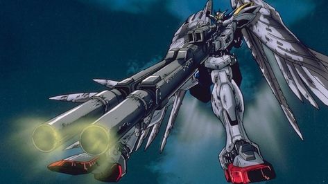 Wing Gundam Zero (EW) Damage Critical Gundam Wing Zero Endless Waltz, Gundam Endless Waltz, Gundam Wing Zero, Gundam Wing Endless Waltz, Heero Yuy, Wing Zero, Endless Waltz, Wing Gundam, Mobile Suit Gundam Wing