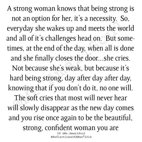 Being strong is never an option, always a necessity. Stay strong! Positive Thoughts Quotes, Let It All Go, S Quote, Strong Quotes, Writing Quotes, Be Strong, Self Healing, Encouragement Quotes, Words Of Encouragement