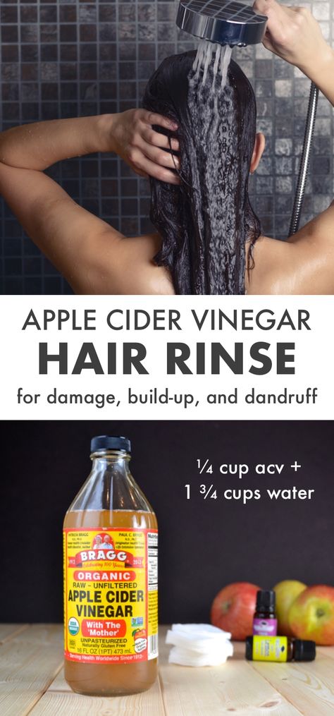 Hair Rinse Recipe, Acv Hair Rinse, Acv Hair, Apple Cider Vinegar Hair, Apple Cider Vinegar Hair Rinse, Vinegar For Hair, Vinegar Hair Rinse, Apple Cider Vinegar Rinse, Apple Cider Vinegar For Hair