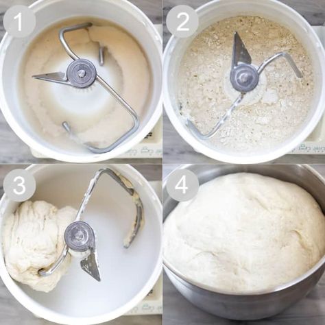 Bosch Bread Recipes, Bosch Mixer Bread Recipes, Bosch Mixer Recipes, Perfect White Bread, Rhodes Recipes, Bread For Sandwiches, Easy White Bread Recipe, Soft Bread Recipe, Bosch Mixer