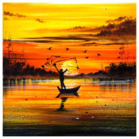 Beautiful oil pastel sunset scenery drawing for beginner | sunset, oil pastel, tree, bird, drawing | Easy and beautiful oil pastel drawing of a sunset scenery with trees and birds | By Morning Drizzle Beautiful Scenery Oil Pastel, Oil Pastel Drawings Scenery, Pastel Tree Drawing, Morning Scenery Drawing, Sunset Drawing Oil Pastel, Oil Pastel Drawings Landscapes, Drawing Of A Sunset, Sunset Oil Pastel, Sunset Scenery Drawing