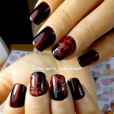 Music Nails, Glitter Manicure, Creative Nail Designs, Black Nail, Fabulous Nails, Dream Nails, Floral Nails, Creative Nails, Valentines Nails