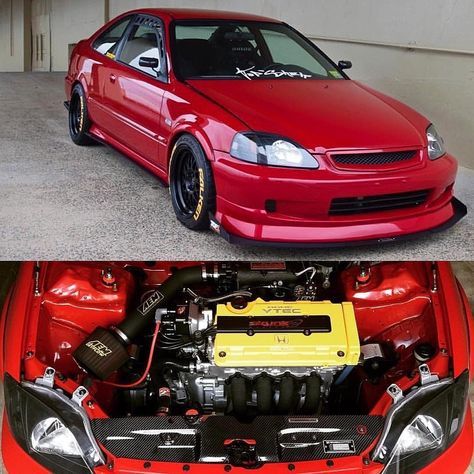 Civic 2000, Civic Jdm, Corolla Ae86, 1999 Honda Civic, Jdm Subaru, Vtec Engine, Tattoos Animals, Tuned Cars, Cars Ideas