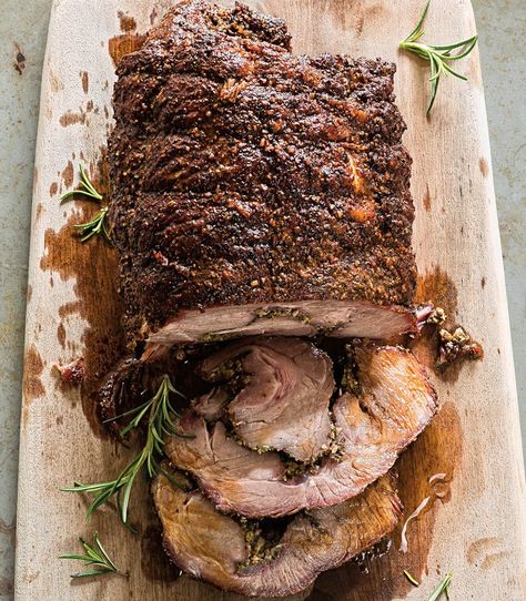 Bbq Leg Of Lamb, Porchetta Roast, Porchetta Recipe, Porchetta Recipes, Boneless Pork Shoulder, Slow Roast, Boneless Pork, Pork Shoulder, Lamb Recipes