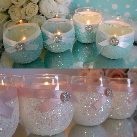 ขวดโหล Mason Jar, Tiffany Party, Idee Babyshower, Tiffany Blue Wedding, Tafel Decor, Tiffany Wedding, Bridal Shower Favors, Tiffany Blue, Shower Favors