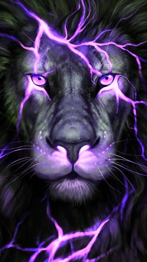 Download Wallpaper Wallpaper by mamad57 - 87 - Free on ZEDGE™ now. Browse millions of popular purple lion Wallpapers and Ringtones on Zedge and personalize your phone to suit you. Browse our content now and free your phone Lion Wallpaper Iphone, Lion Live Wallpaper, Creaturi Mitice, Wild Animal Wallpaper, Regnul Animal, Lion Artwork, Panther Art, Lion Photography, Tiger Wallpaper