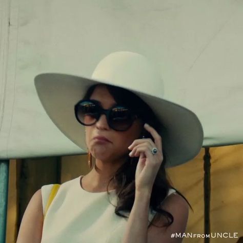 Instagram Man From Uncle, Interactive Video, Thierry Lasry, The Man From Uncle, Alicia Vikander, 2015 Movies, Instagram Video, Square Sunglasses Women, The Man