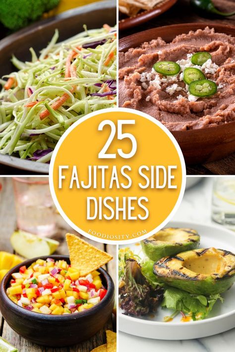 Sides For Fajitas Dinners, Sides That Go With Fajitas, Fajita Meal Sides, Chicken Fajita Side Dish, Sides For Fajitas Dishes, Fajita Sides Dishes, Fajitas Side Dishes, Sides For Fajitas, Fajita Sides