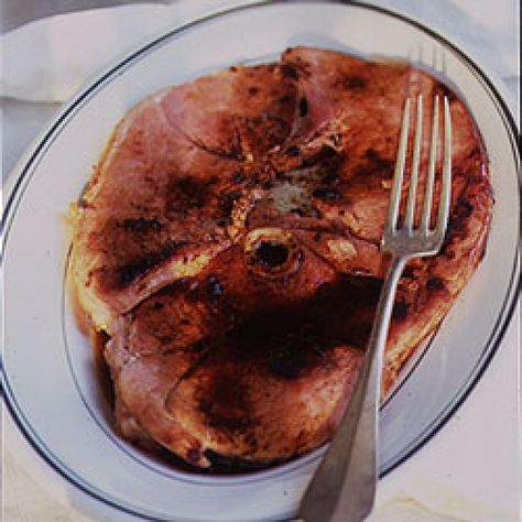 Fried Country Ham with Redeye Gravy Recipe | SAVEUR Southern Ham, Breakfast List, Appalachian Cooking, Virginia Recipes, Red Eye Gravy, Ham Breakfast, Country Ham, Pork Ham, How To Cook Ham