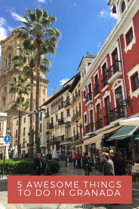 Spain's Granada is a beautiful city with no shortage of activities - here's five awesome things to do in Granada | Two Feet, One World Galway Girl, Travelling Europe, Spain Trip, Spain Itinerary, Spain Culture, Travel Post, Andalucia Spain, Spain Travel Guide, Travel Spain